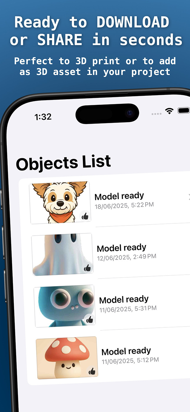 App Features Screen